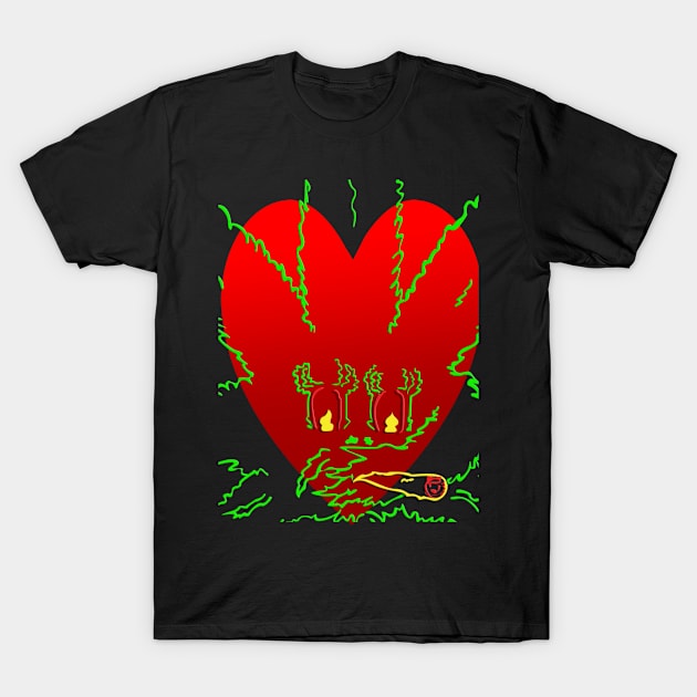 GM: LOVE GREENLEAF T-Shirt by Gr33nL3afM